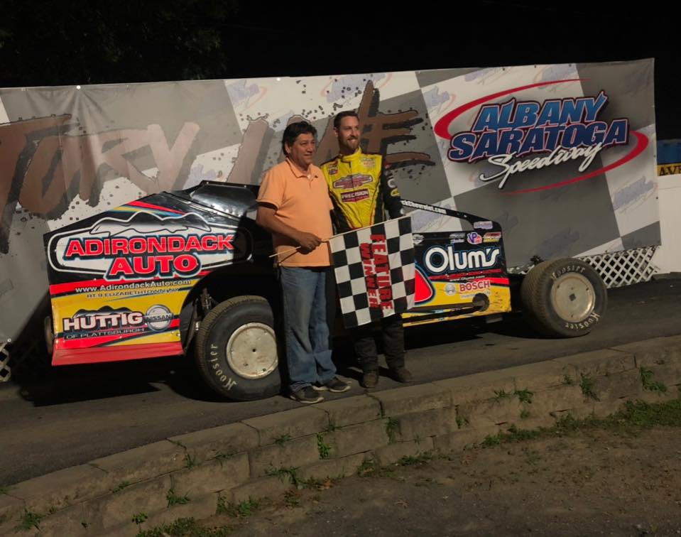 Mahaney Parks it in Victory Lane At Albany