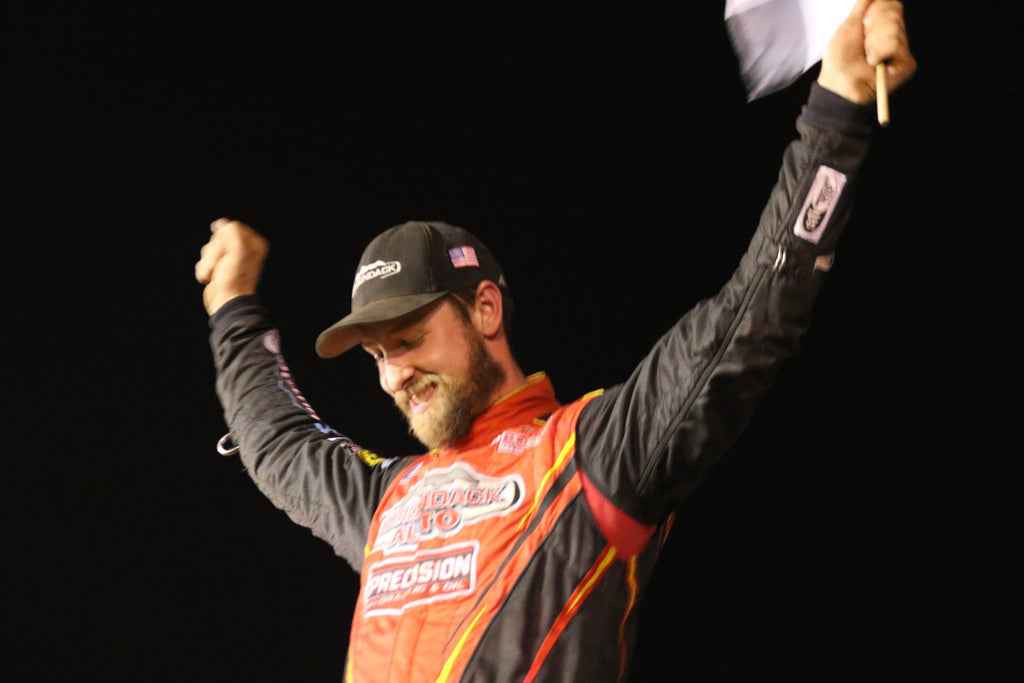 Mike Mahaney Holds Off Stewart Friesen For Wild, Emotional First-Career Super DIRTcar Series Win