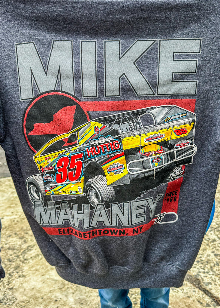 Mahaney Checkered Hoodie – Mike Mahaney Racing